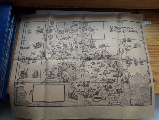 Карта Шлезвиг- гольштейн