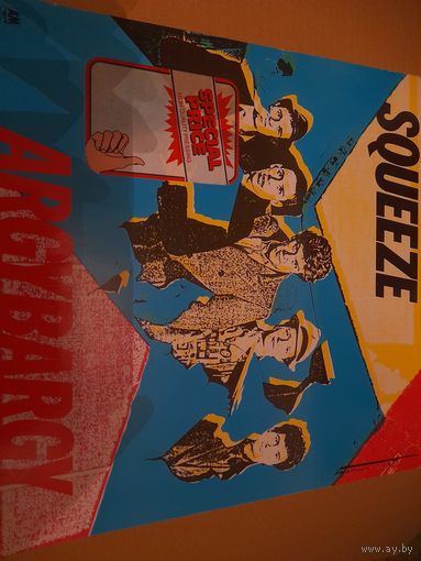 SQUEEZE " ARGYBARGY " 1980 LP GERMANY A&M RECORDS 393232  NM/NM