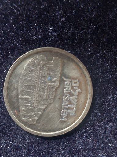 Жетон приветствие из иерусалима 2001