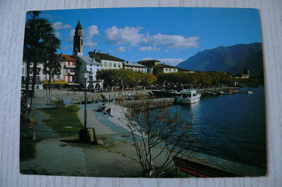 Швейцария. Аскона; 1993, подписана, п/п, марка, красивый штамп.