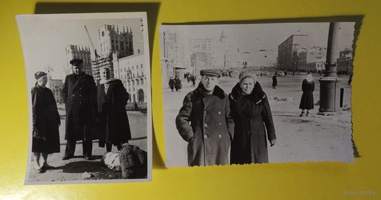 Фото "Минск",привокзальная площадь, 1950-е гг.