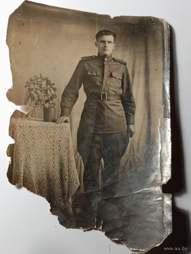 Старая фотография , с рубля