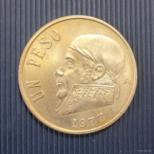 Мексика 1 песо 1977 год состояние