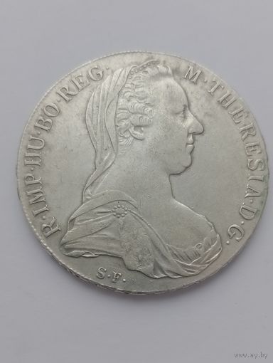 Талер Тереза, 1780 г, серебро.