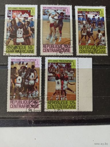 ЦАР. 1979.Олимпиада-80. Сер. 5 м.