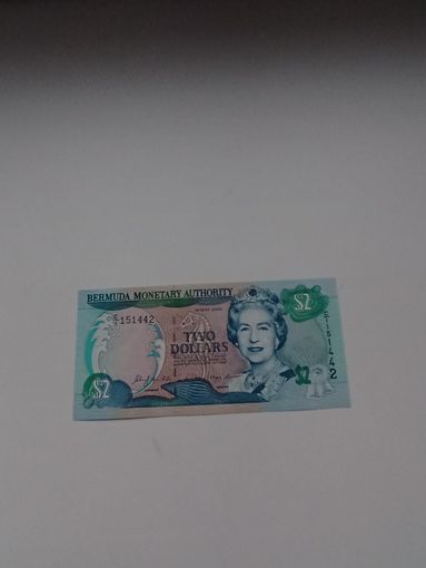 БЕРМУДСКИЕ ОСТРОВА 2 доллара 2000 года