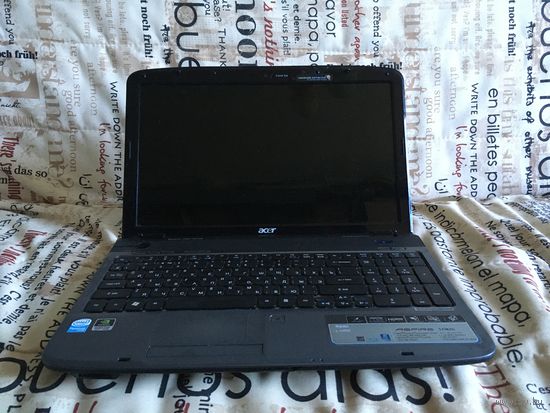 Ноутбук ACER Aspire 5738ZG