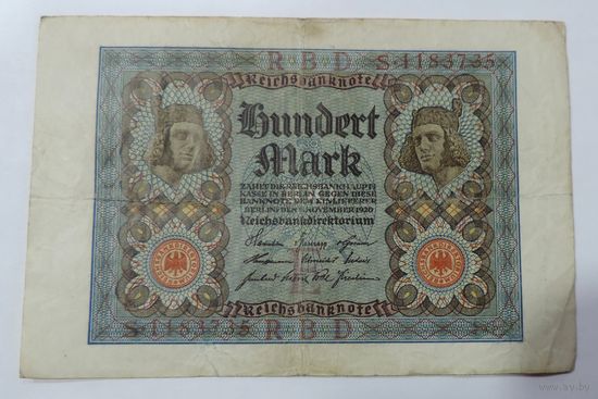 100 марок 1920 г. Германия.