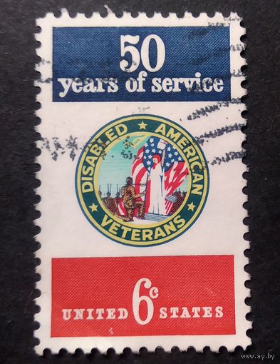США\546с\ 1970 ОРГАНИЗАЦИЯ ВЕТЕРАНОВ. СИМВОЛИКА