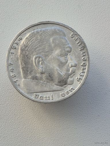 5 марок 1936 года (G)