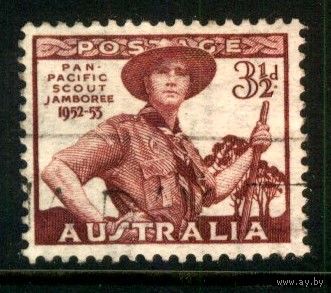 Австралия - 1952 [Mi. 222] Гашеная (AU02)