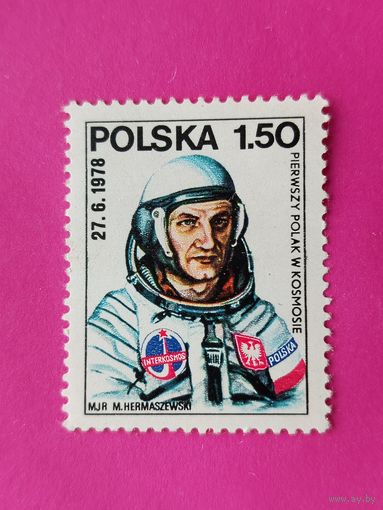 Польша. Космос. ( 1 марка ) 1978 года. 3-7.