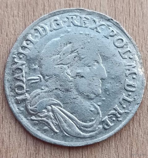 6 грошей Шостак 1679 Ян III Собеский