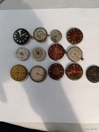 Часы СССР восток механизмы