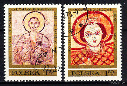 1971 Польша. Фрески