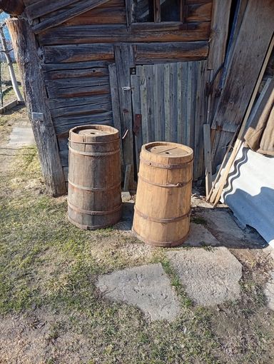 Старинные, антуражные "Бочки" дерево, по штучно, самовывоз!