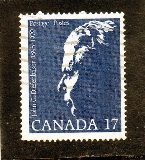 Канада.Ми-758.Джон Diefenbaker Серия: Джон Diefenbaker (бывший премьер-министр День памяти).1980.