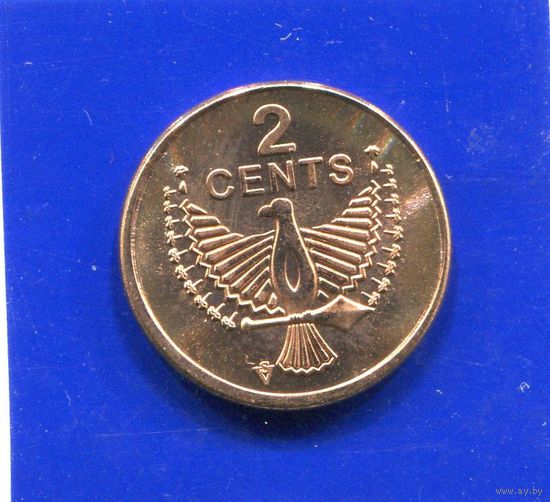 Соломоновы острова 2 цента 2006 UNC