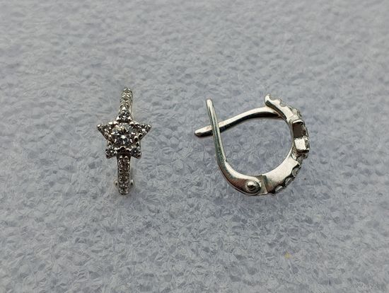 Детские серебряные серьги