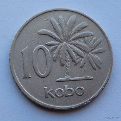 Нигерия 10 кобо. 1973