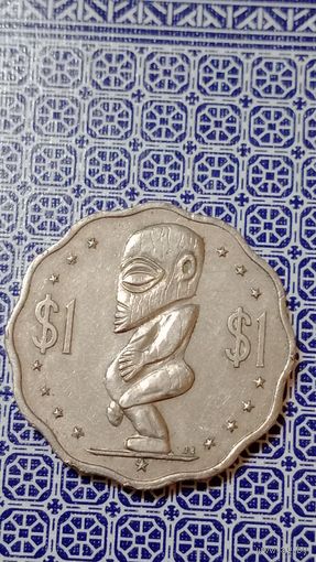 Острова Кука 1 доллар 1992