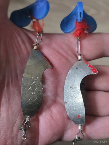 Блесна СССР вертушка любая на выбор поштучно