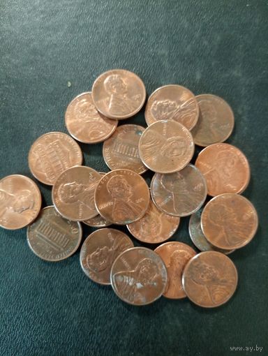 Монеты США в 1 цент