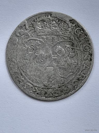 6 грошей 1667г.