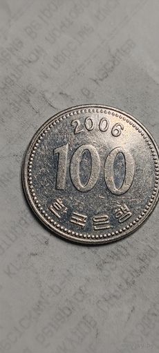 Южная Корея 100 вона 2006