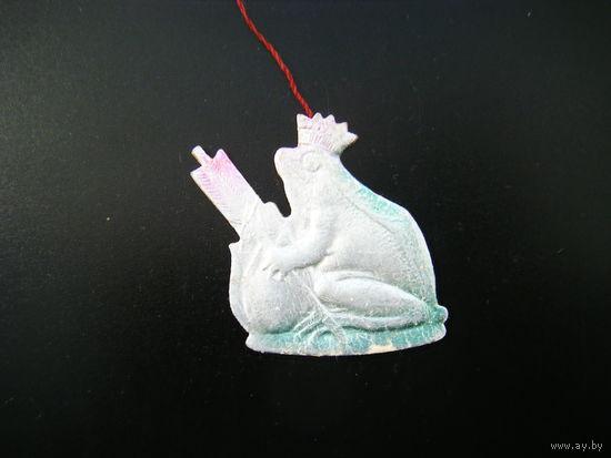 ЦАРЕВНА-ЛЯГУШКА-картонаж. 50-е годы. Из СССР.