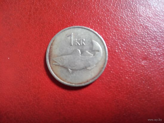 1 крона 1981 Исландия