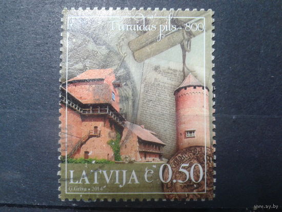 Латвия, 2014. 800 лет Турайдскому замку
