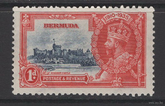 1935 Бермуды** Юбилей коронации Георг V, Замок Виндзор