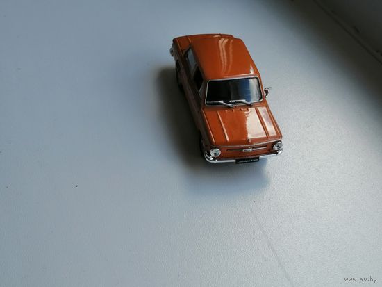 Автолегенда СССР ЗАЗ Запорожец 968 А  DeAgostini 1:43