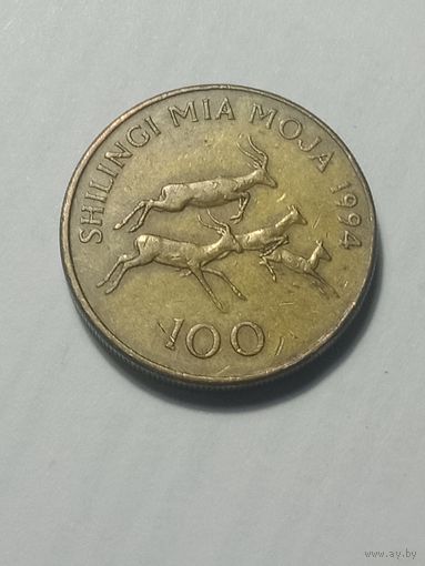 Танзания 100 шиллингов 1994 года .