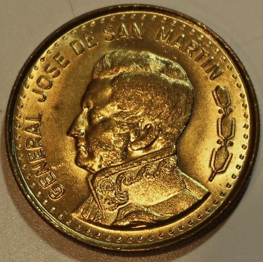 Аргентина 100 песо 1980 год Магнитная