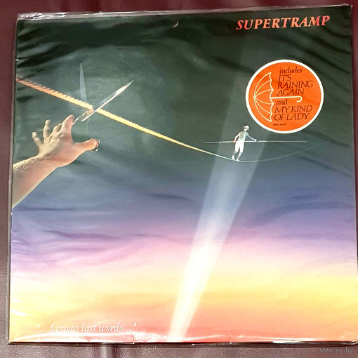 LP-Supertramp – "...Famous Last Words..." 1982