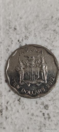 Ямайка 10 доллар 2012
