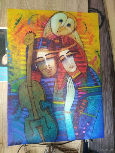 Цифровая печать на холсте