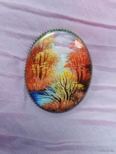Брошь Осень