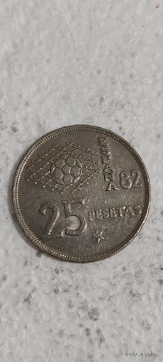 Испания 25 песет 1980 (82)