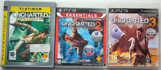 Трилогия Uncharted'а для PS3