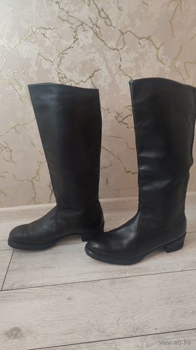 Сапоги офицерские хромовые СССР Скороход,новые,размер 43