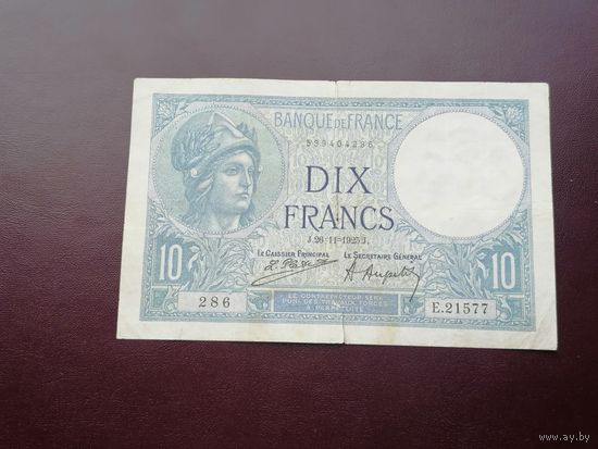 Франция 10 франков 1925