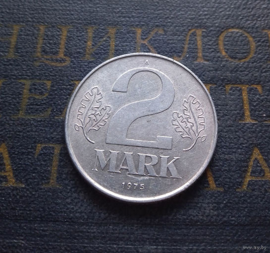 2 марки 1975 (A) Германия ГДР #01 XF