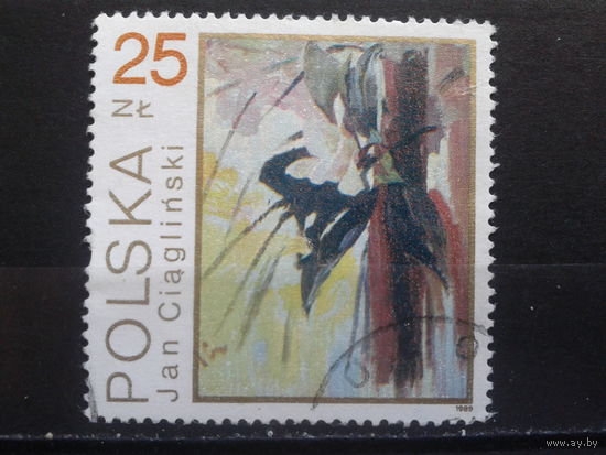 Польша, 1989, Цветочный нактюрморт