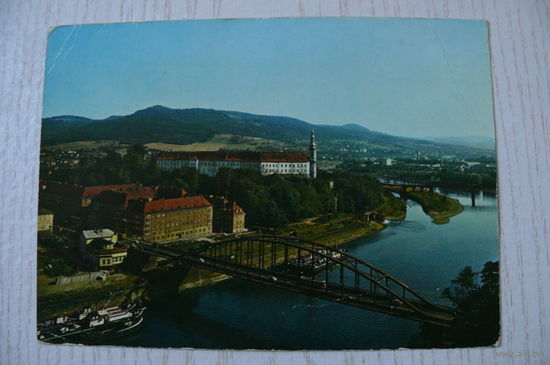 ЧССР. Чехия. Дечин; подписана.