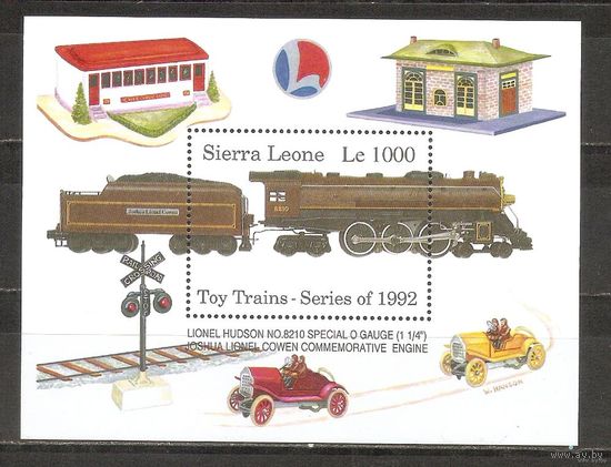 Сьерра Леоне 1992 Локомотив MNH
