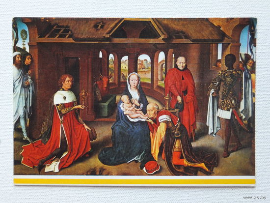 Memling живопись  10х15 см