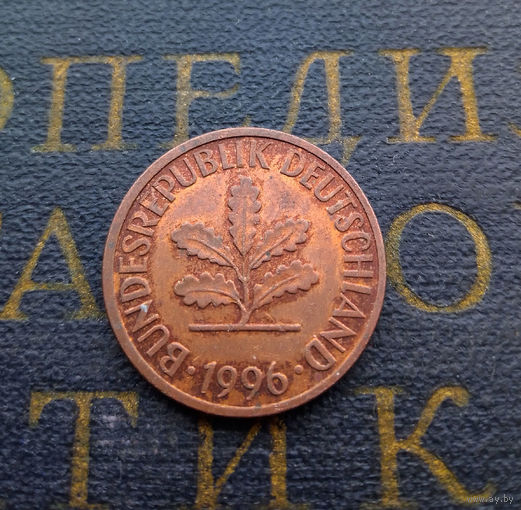 2 пфеннига 1996 (F) Германия ФРГ #01